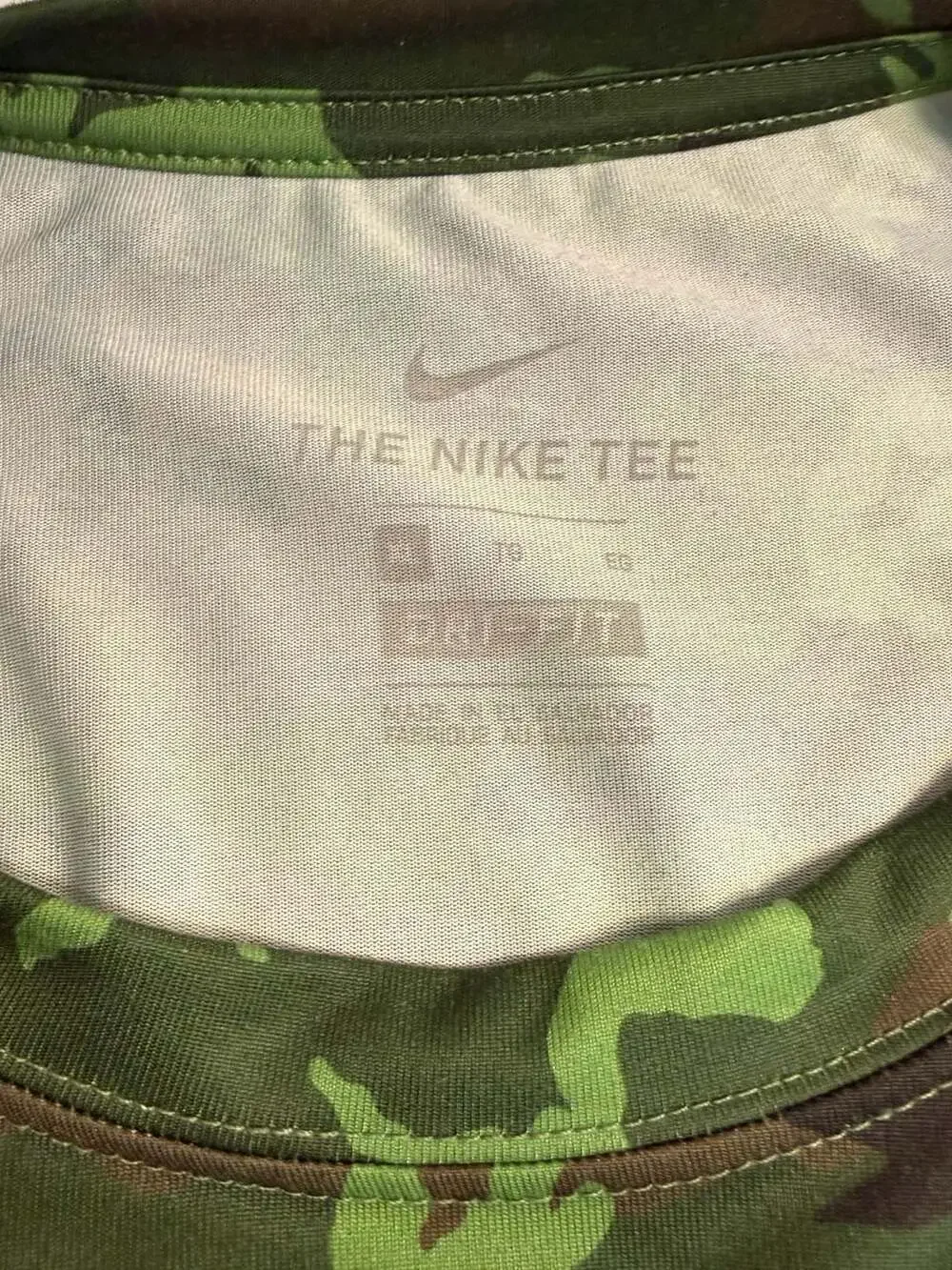 Nike Purdue‎ Boilermakers Shirt XL Military Appreciation Camo Dri-Fit Tee